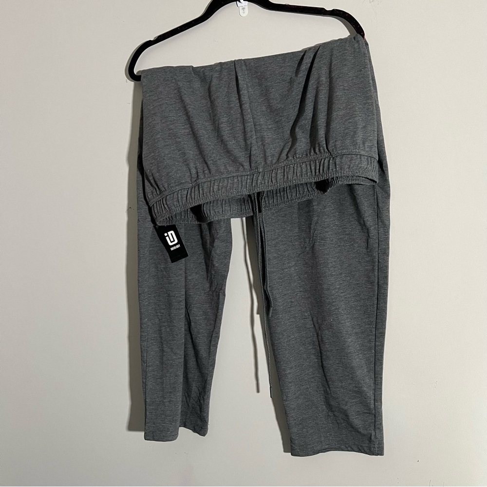 ID Ideology Men's Jersey Open Jogger  Stormy Heather Pants